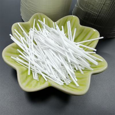 Macro Micro tổng hợp Polymer Polypropylene PP Sợi sợi cho bê tông và bê tông