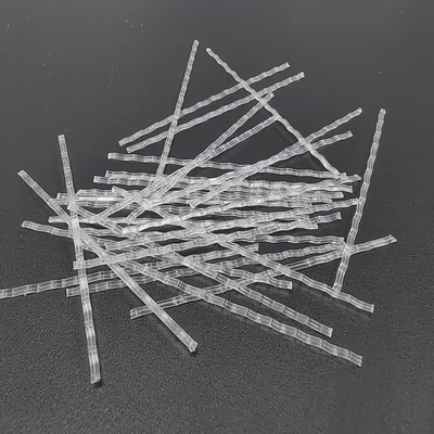 Dạng sóng sợi Polypropylene tổng hợp 54mm cho bê tông phun