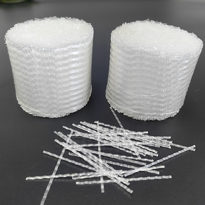 Sợi sóng sợi Polypropylene bê tông sợi cho kỹ thuật bê tông