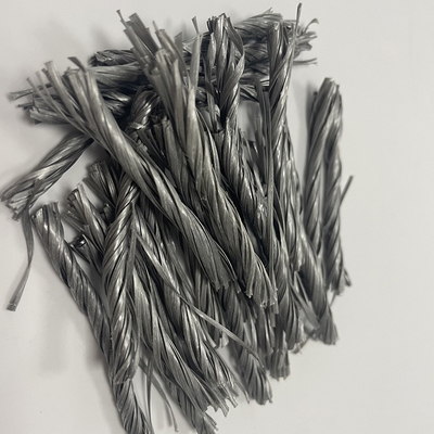 Kỹ thuật sợi xoắn được chứng nhận CE PP Polypropylen sợi Bunchy cho đường bê tông