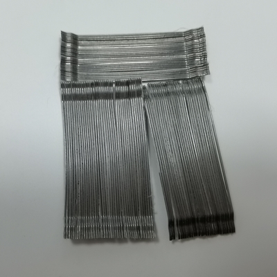 Giấy chứng nhận CE Sợi thép được dán keo kết thúc để gia cố bê tông Frc Uhpc