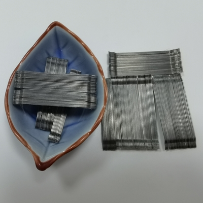 Giấy chứng nhận CE Sợi thép được dán keo kết thúc để gia cố bê tông Frc Uhpc