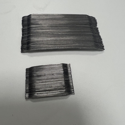 L / D 80 Độ bền kéo 1800Mpa Sợi thép cuối được dán keo 80/60 cho đường hầm mỏ