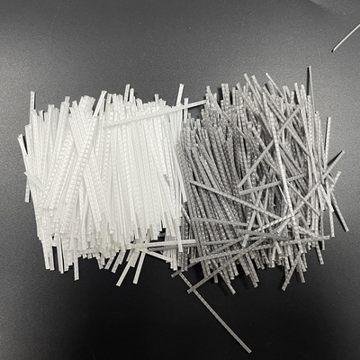 550Mpa PP Macro Fiber Embossed Reinforced Concrete Panel Structure cho các lĩnh vực kỹ thuật khác nhau