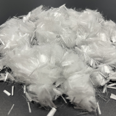 Chống co lại tuyệt vời White Monofilament Form PP Fiber For Water-proof Lớp chống nước của công nghiệp