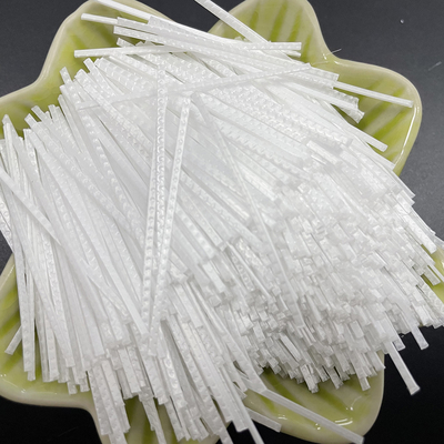 Cường độ liên kết cao PP Macro Fiber được dập nổi cho kỹ thuật bê tông và bê tông