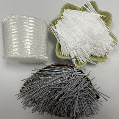 Sợi PP Macro có độ bền tốt được dập nổi cho các dự án thủy điện và bảo tồn nước