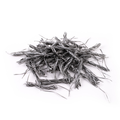 Buliding Polyme Chất liệu PP Fiber Twisted Bunchy Form 500T Đối với khả năng chống nứt