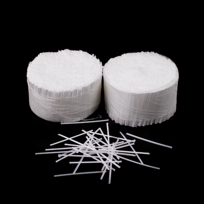 Cường độ liên kết cao PP Macro Fiber được dập nổi cho kỹ thuật bê tông và bê tông