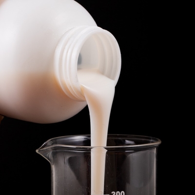 Nhũ tương Styrene-Acrylic Copolymer dạng lỏng trong mờ màu trắng sữa R-309 cho dầu hoàn thiện gốc nước
