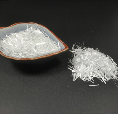 Sợi thủy tinh HD trắng 6mm dùng cho bê tông chống nứt và gia cố