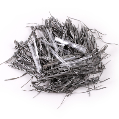 PP Macro Synthetic Fiber Twist 51mm Màu trắng cho sàn công nghiệp Pisos
