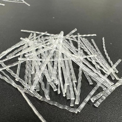 Chứng nhận CE Kỹ thuật bê tông PP Macro Wave Fiber 40mm cho bê tông