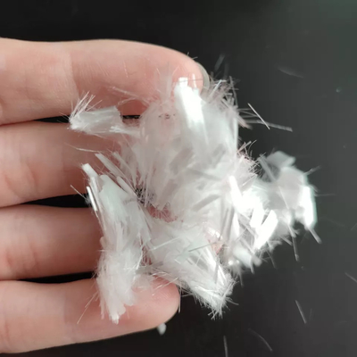 Hình đơn sợi sợi polypropylene 18mm cho các tòa nhà bê tông