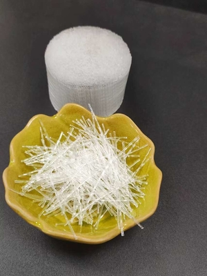 48 MM Chống axit và kiềm mạnh Polypropylene PP Macro Fiber Wave For Construction Beton Cement