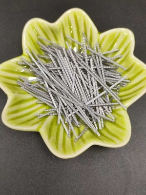 64 MM Polypropylene sợi macro đinh đinh cho kỹ thuật bê tông