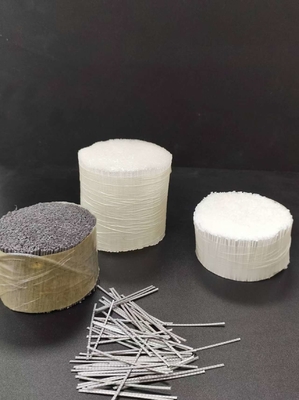64 MM Polypropylene sợi macro đinh đinh cho kỹ thuật bê tông
