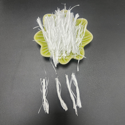 Polypropylene Macro Fiber Twisted Bundle For Concrete Reinforcement In Building Construction Mô hình sợi PP