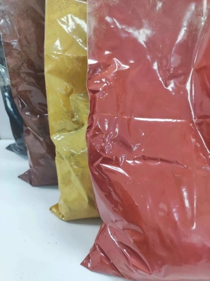 Màu sắc tố mực oxit sắt bột màu đỏ Nhìn ra để sử dụng sơn cho da nhựa loại sắc tố gốm bột màu