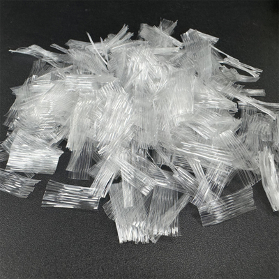 Sợi lưới PP bê tông Polypropylen trắng cho các dự án xây dựng