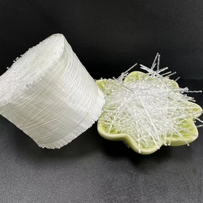 Công nghệ xây dựng phụ gia PP Macro Fiber Wave Form 24-60mm Cho Cement Củng cố và chống cracking
