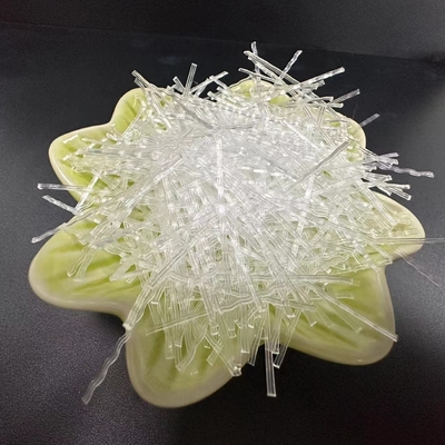 Hình dạng sóng trong suốt PP Macrofiber Đối với vật liệu củng cố nền tảng Để bảo vệ sự ổn định của nền tảng