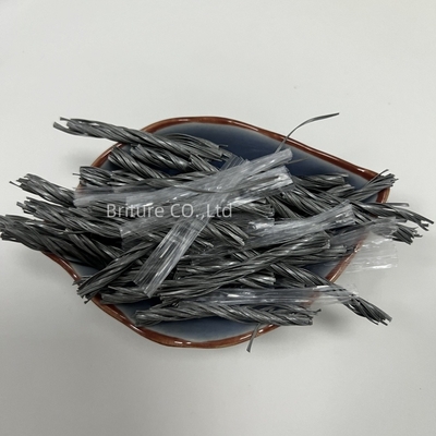 Sử dụng sàn công nghiệp Grey Polypropylene Macro Fiber PP Twist Fiber cho gia cố bê tông trong xây dựng