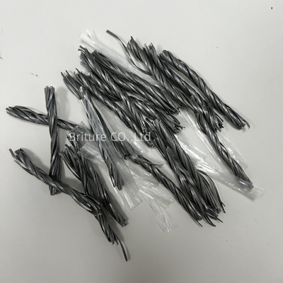 Sử dụng sàn công nghiệp Grey Polypropylene Macro Fiber PP Twist Fiber cho gia cố bê tông trong xây dựng