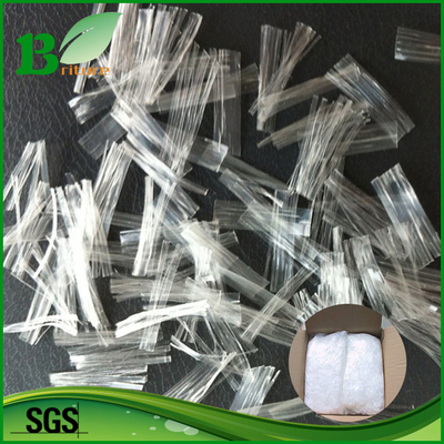 Lưới sợi PP bằng sợi Polypropylene để thêm vào bê tông làm cốt thép