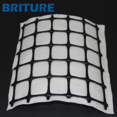 150gsm Vải địa kỹ thuật polypropylene PP Biaxial Geogrid để ổn định độ dốc 30-30kN / M