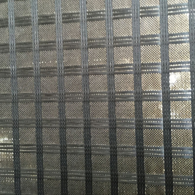Geogrid sợi thủy tinh hoặc Polyester Geogrid kết hợp với vải không dệt